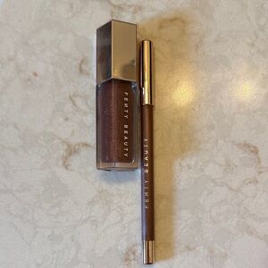 LN Fenty Beauty Rose Amber Trace’d Out Liner and Gloss Bomb